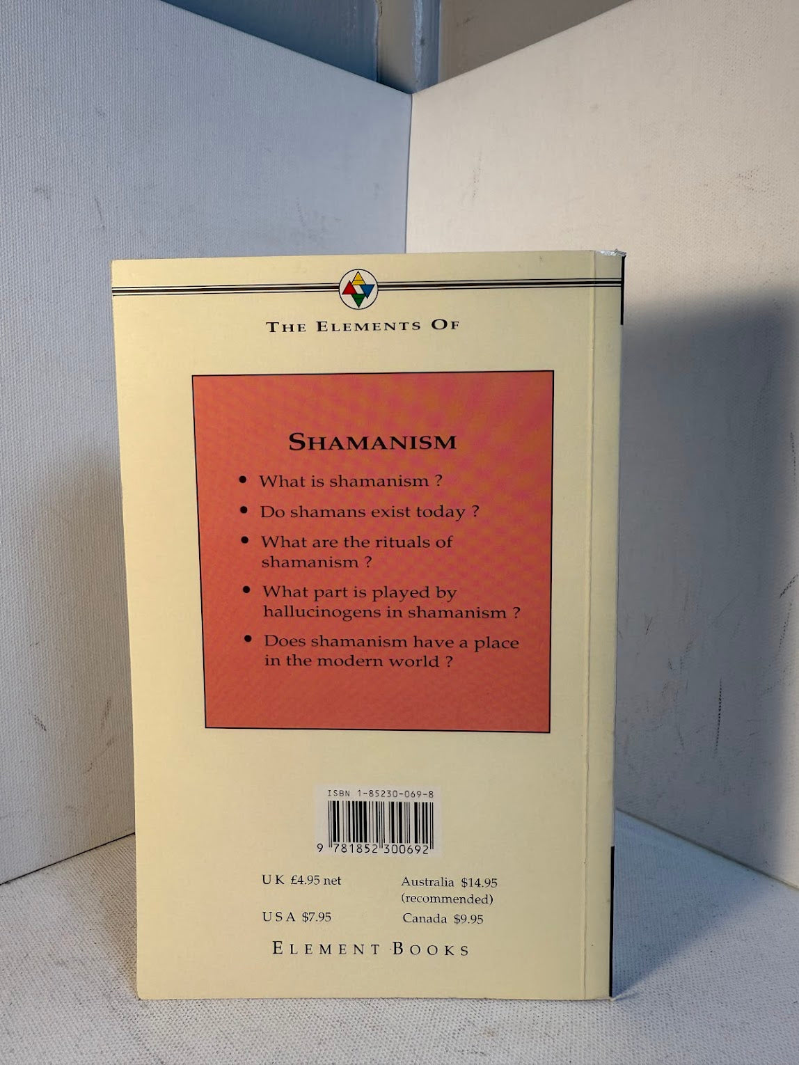 The Elements of Shamanism by Nevill Drury