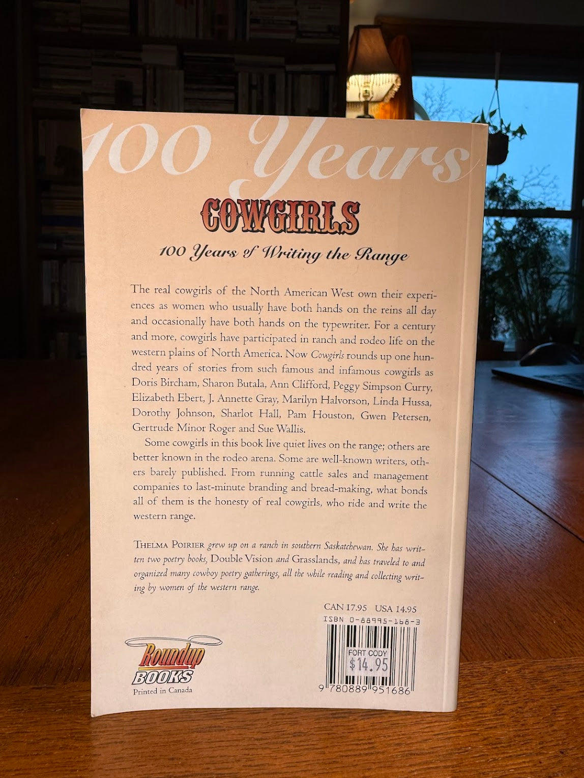 Cowgirls - 100 Years of Writing the Range edited by Thelma Poirier