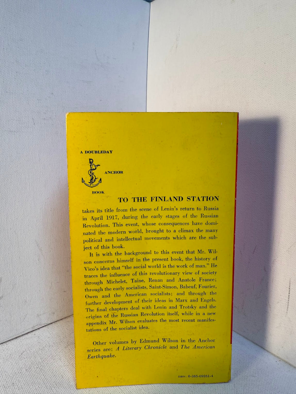 To The Finland Station by Edmund Wilson