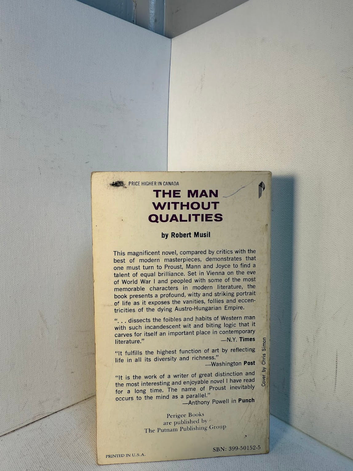 The Man Without Qualities by Robert Musil