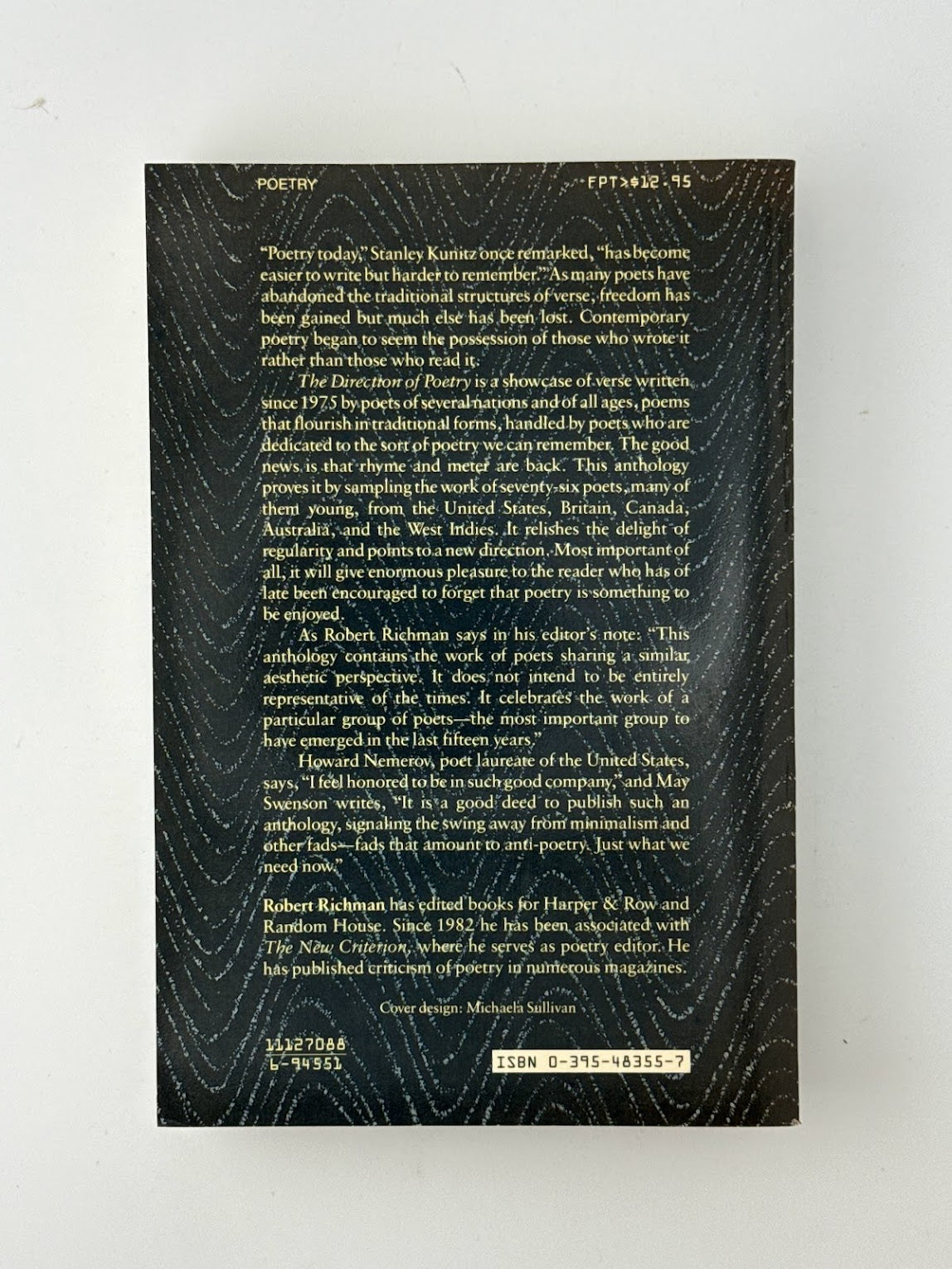 The Direction of Poetry edited by Robert Richman