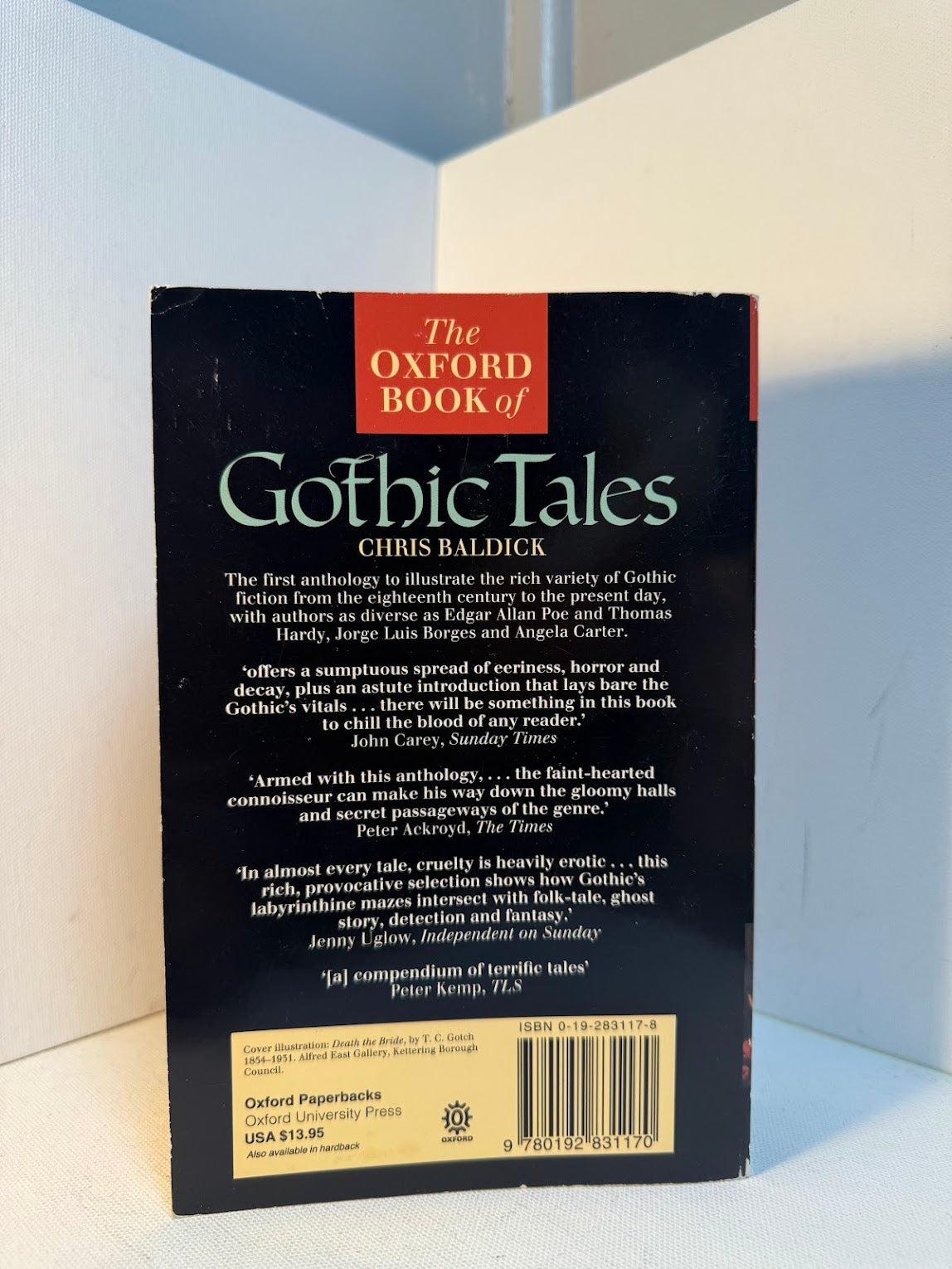 The Oxford Book of Gothic Tales edited by Chris Baldick