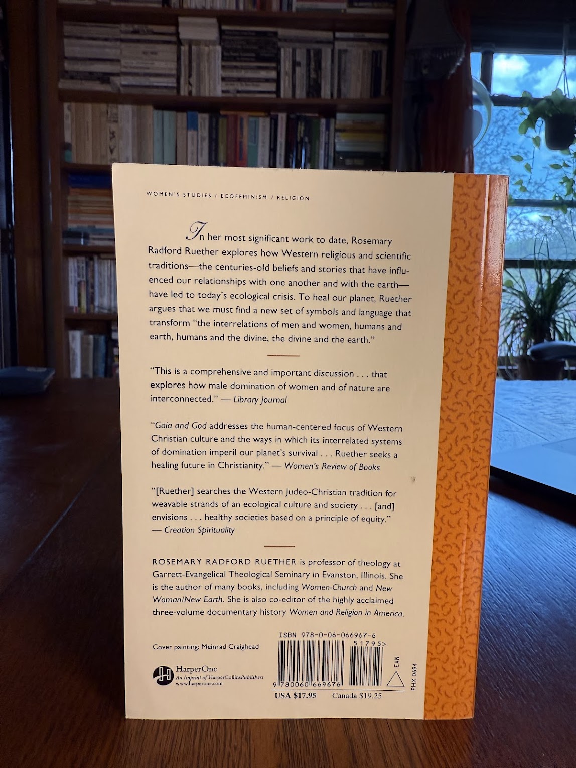 Gaia & God - An Ecofeminist Theology of Earth Healing by Rosemary Radford Ruether