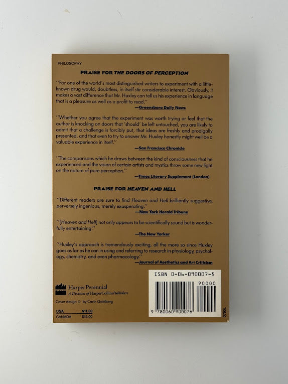 The Doors of Perception by Aldous Huxley