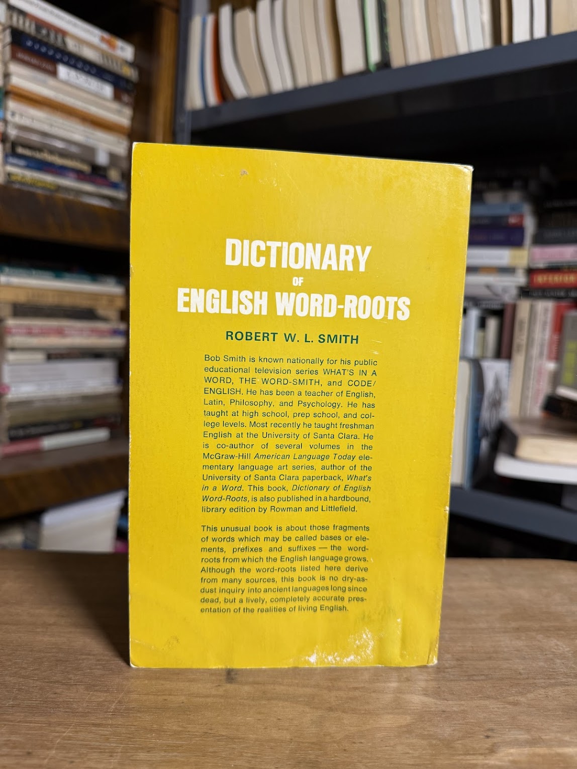 Dictionary of English Word Roots