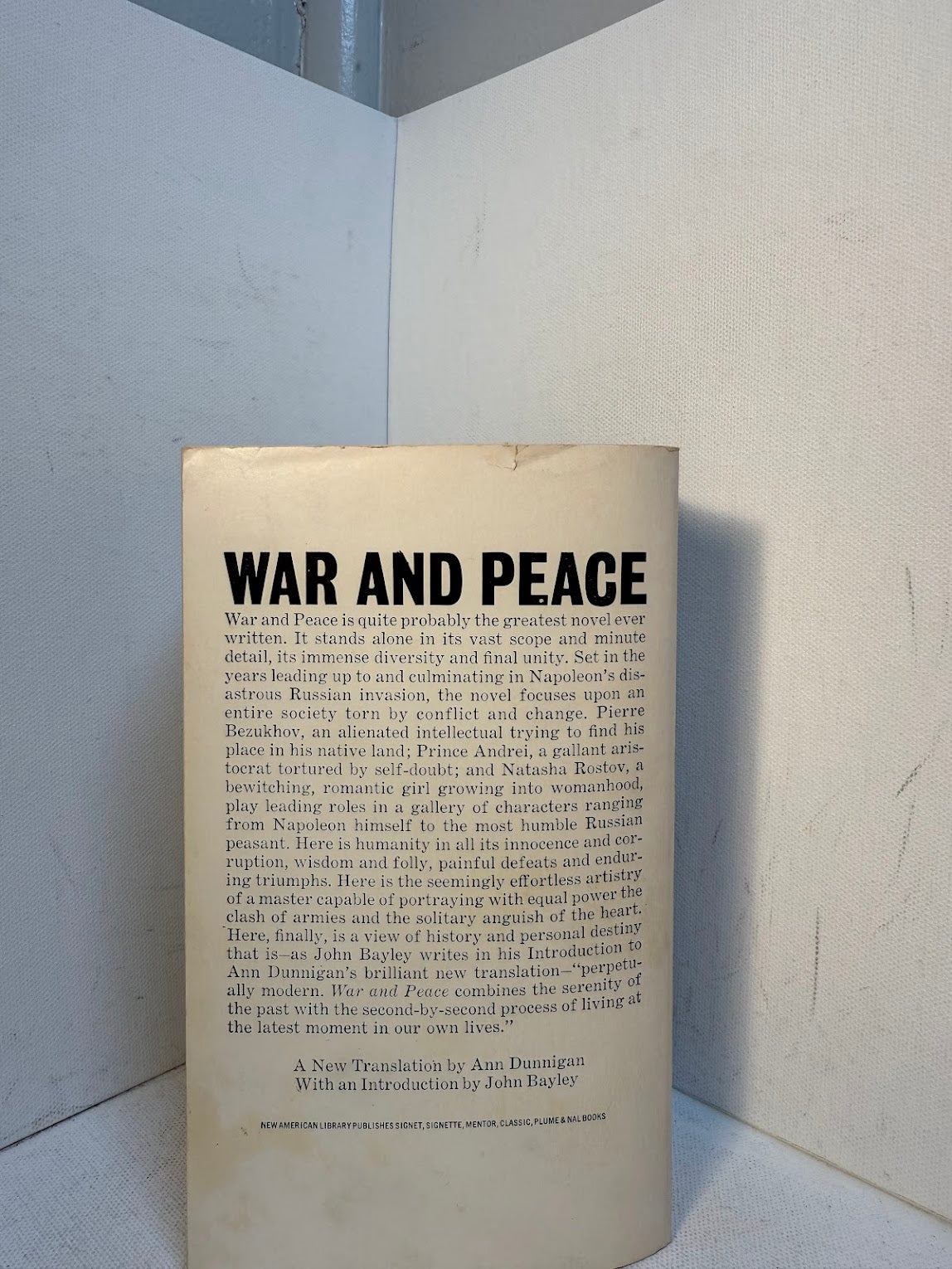 War and Peace by Leo Tolstoy