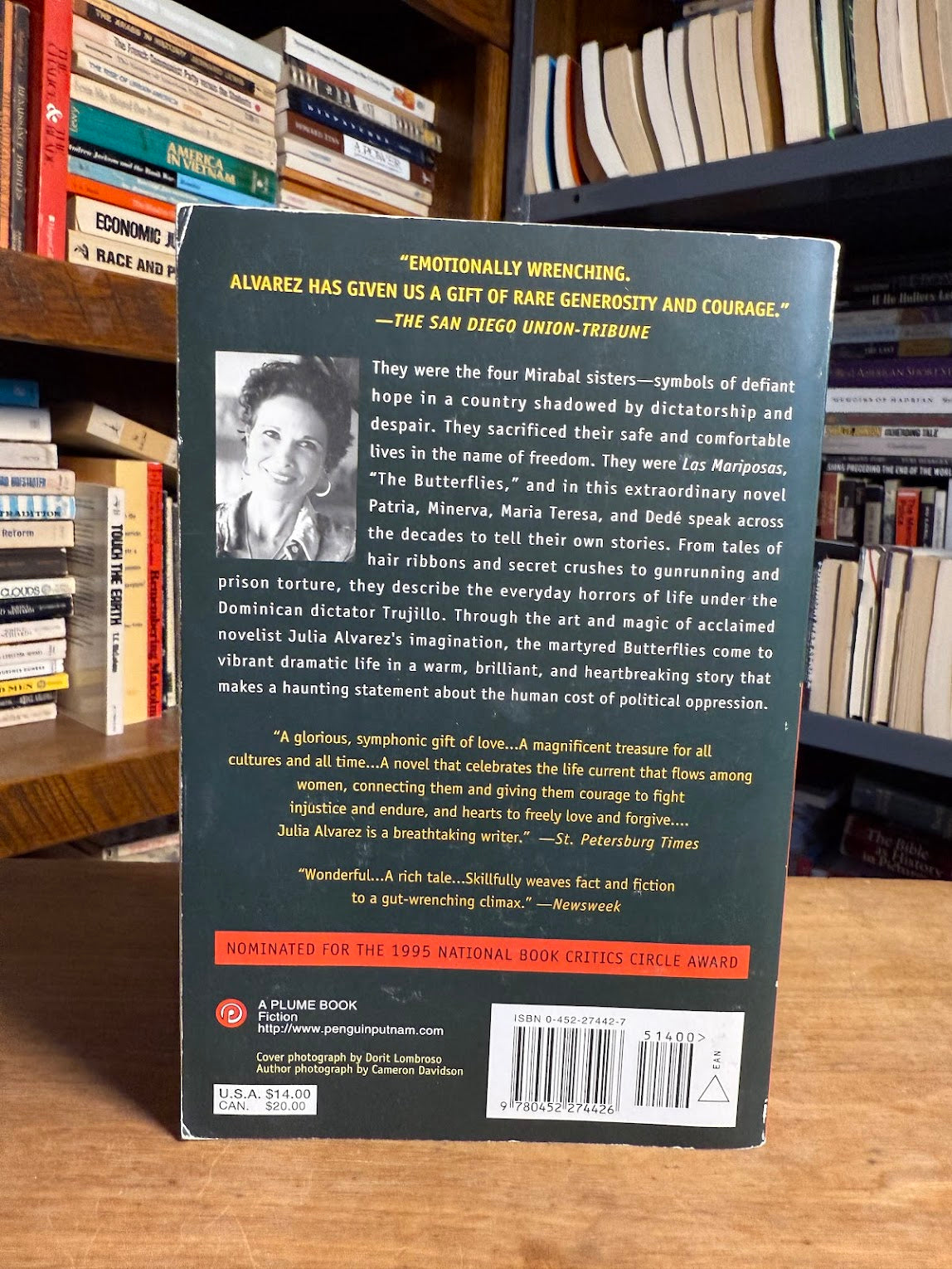 In the Time of Butterflies by Julia Alvarez