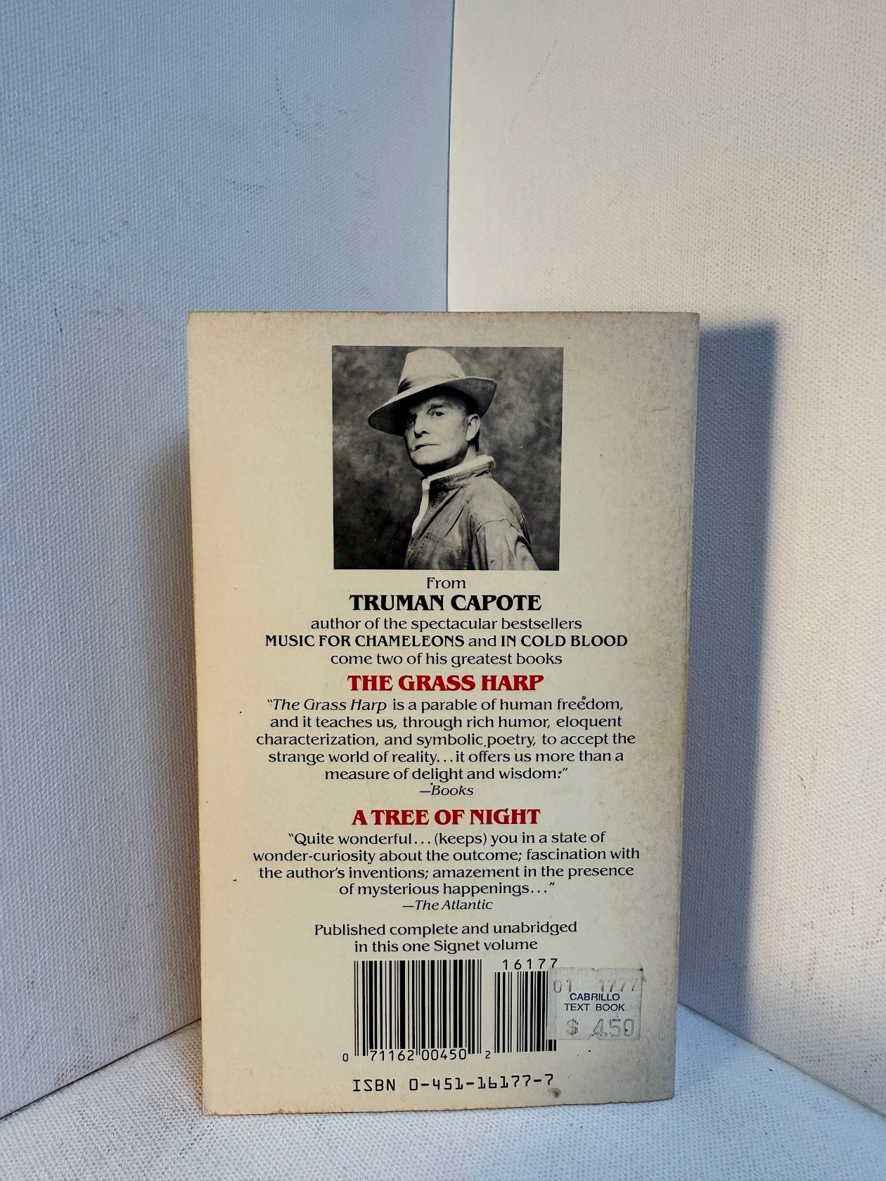 The Grass Harp and A Tree of Night by Truman Capote