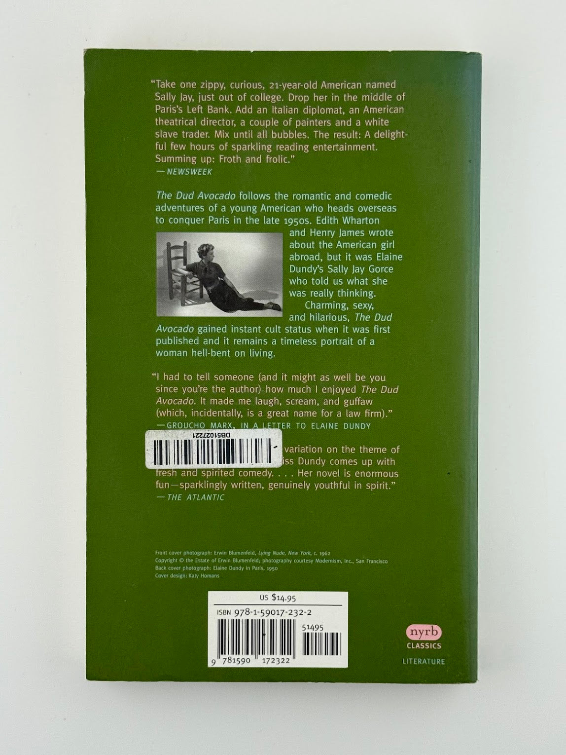 The Dud Avocado by Elaine Dundy