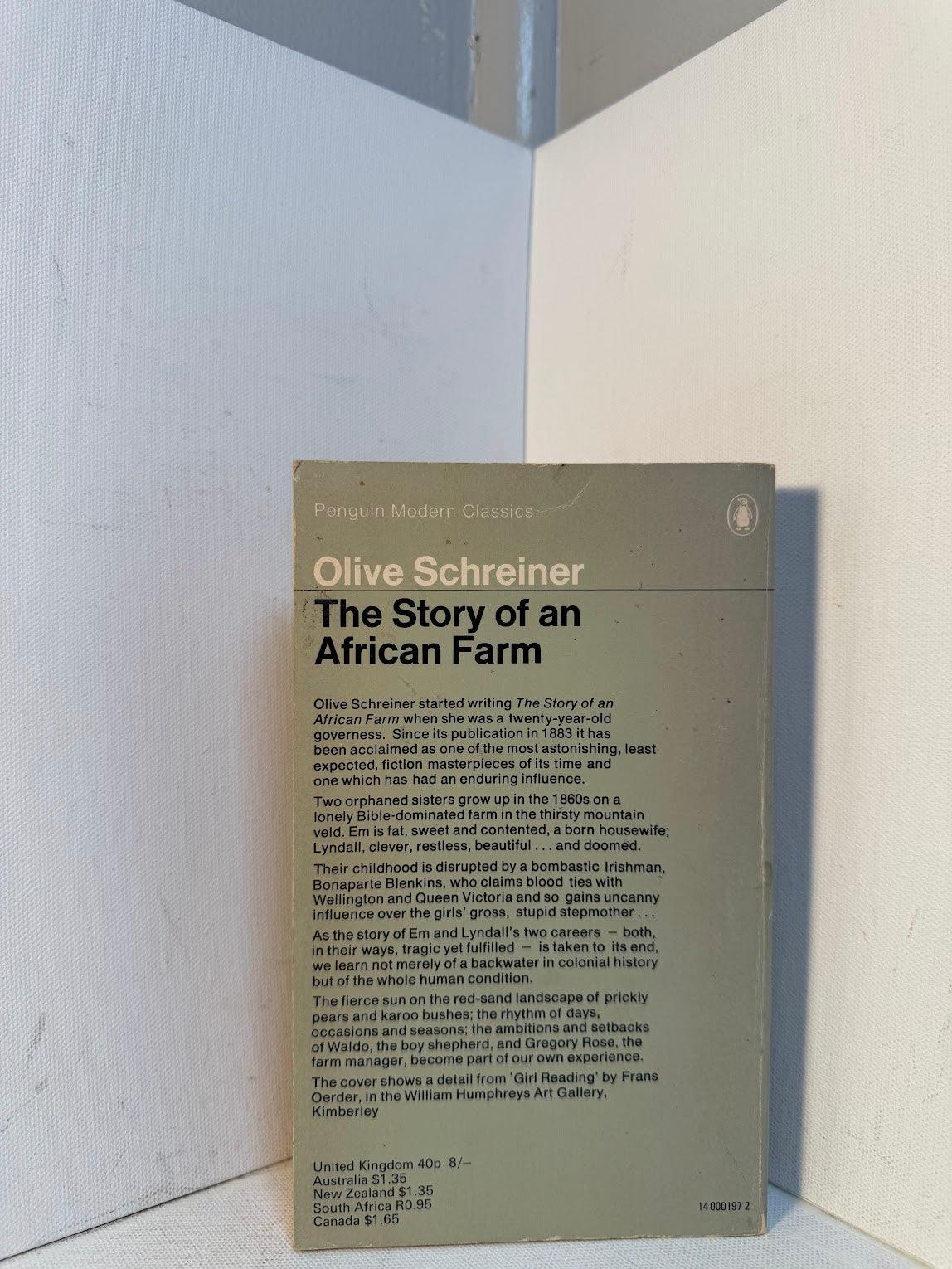 The Story of an African Farm by Olive Schreiner