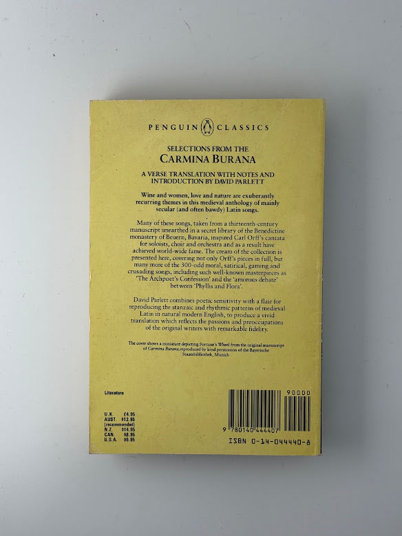 Selections from the Carmina Burana