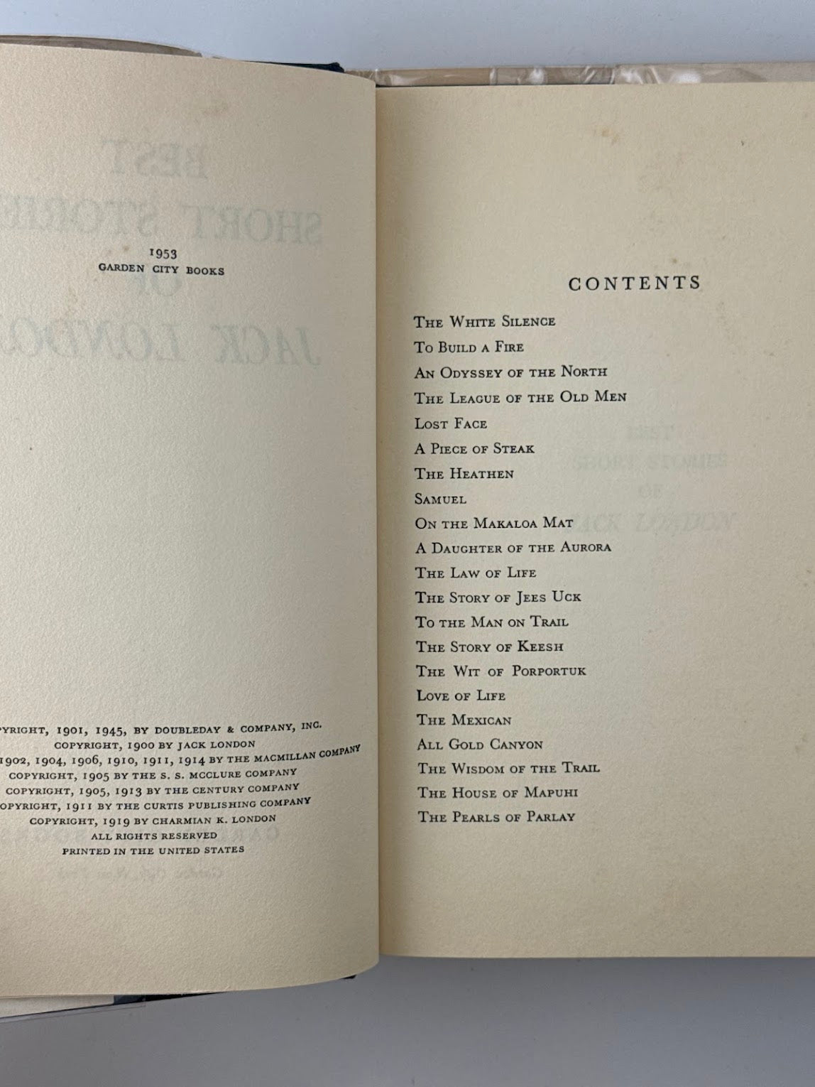 Best Short Stories of Jack London
