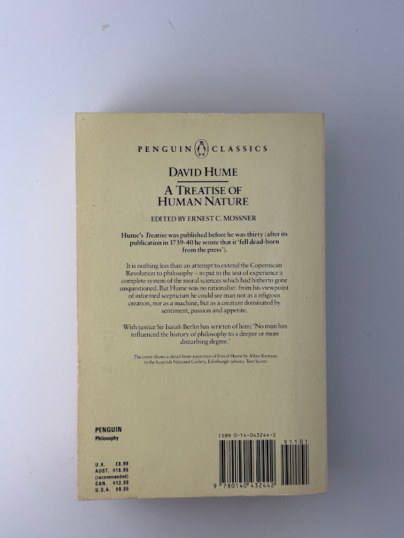 A Treatise on Human Nature by David Hume