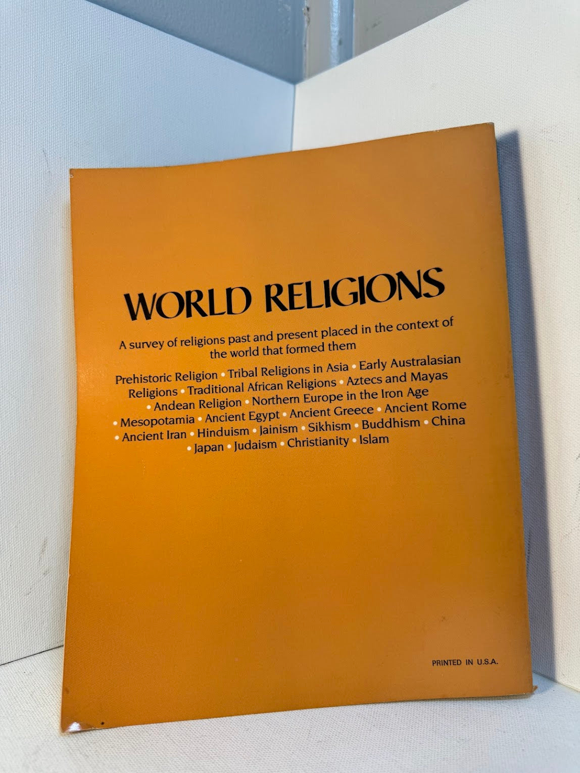 World Religions from Ancient History to the Present edited by Geoffrey Parrinder