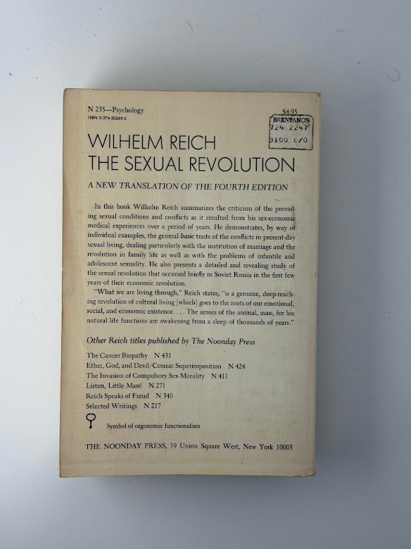 The Sexual Revolution by Wilhelm Reich
