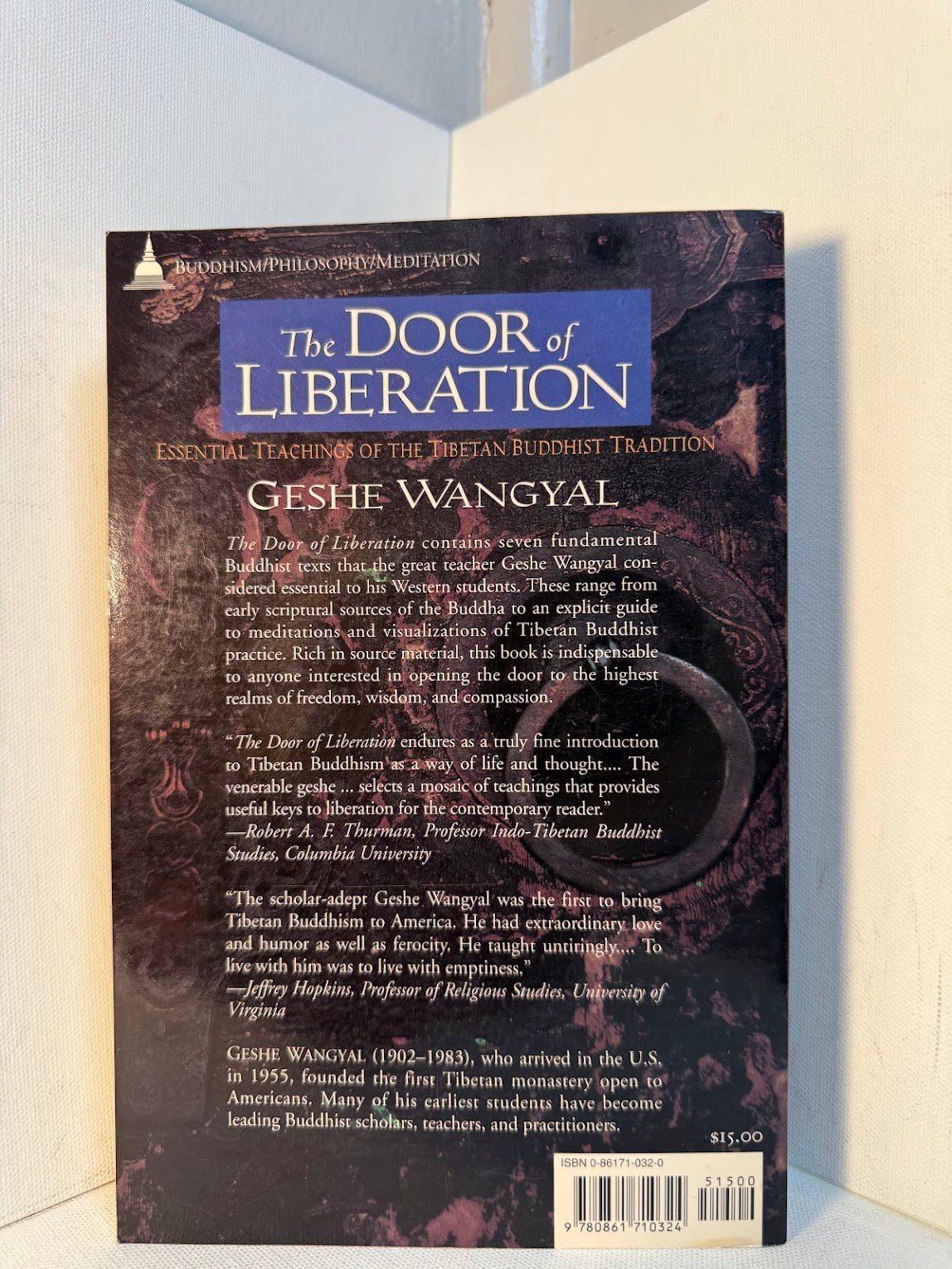 The Door of Liberation by Geshe Wangyal