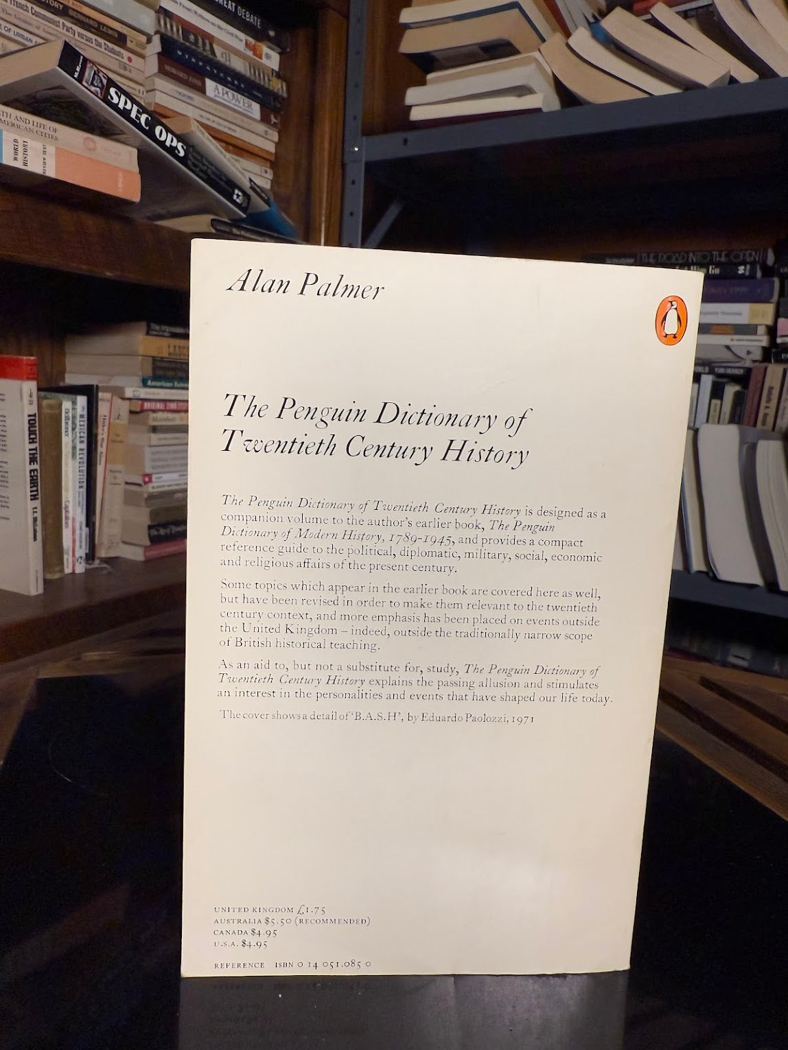 The Penguin Dictionary of Twentieth Century History 1900-1978 by Alan Palmer