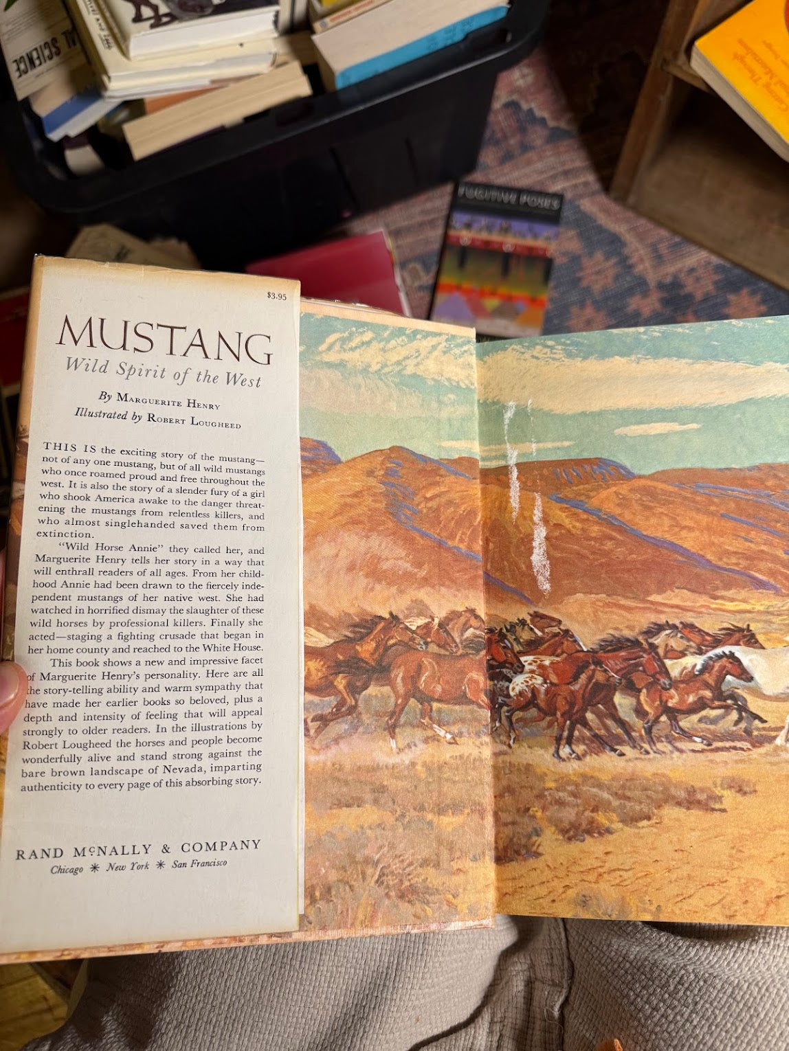 (Signed) Mustang - Wild Spirit of the West by Marguerite Henry