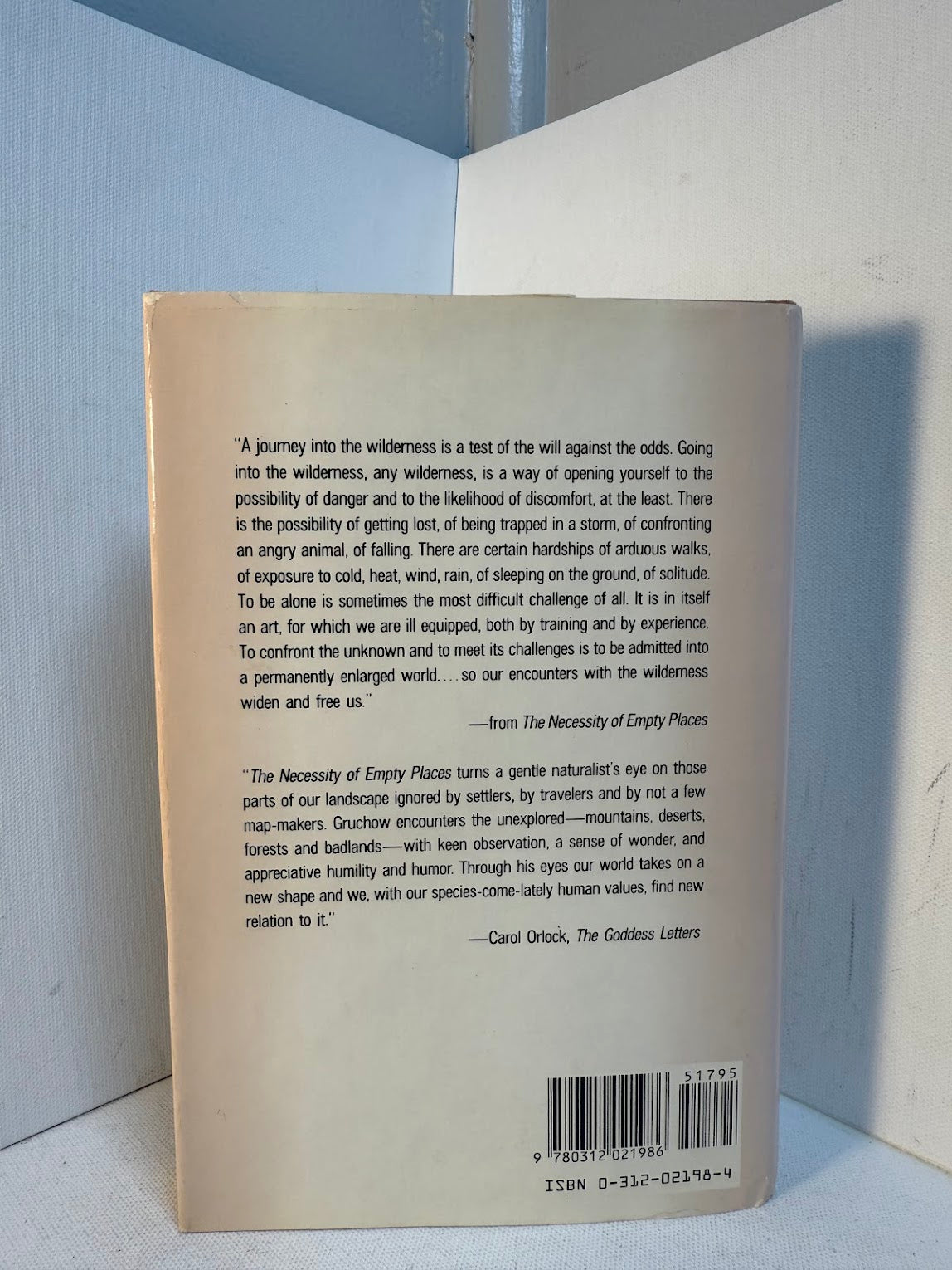 The Necessity of Empty Places by Paul Gruchow
