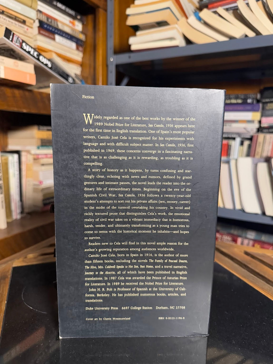 San Camilo, 1936 by Camilo Jose Cela