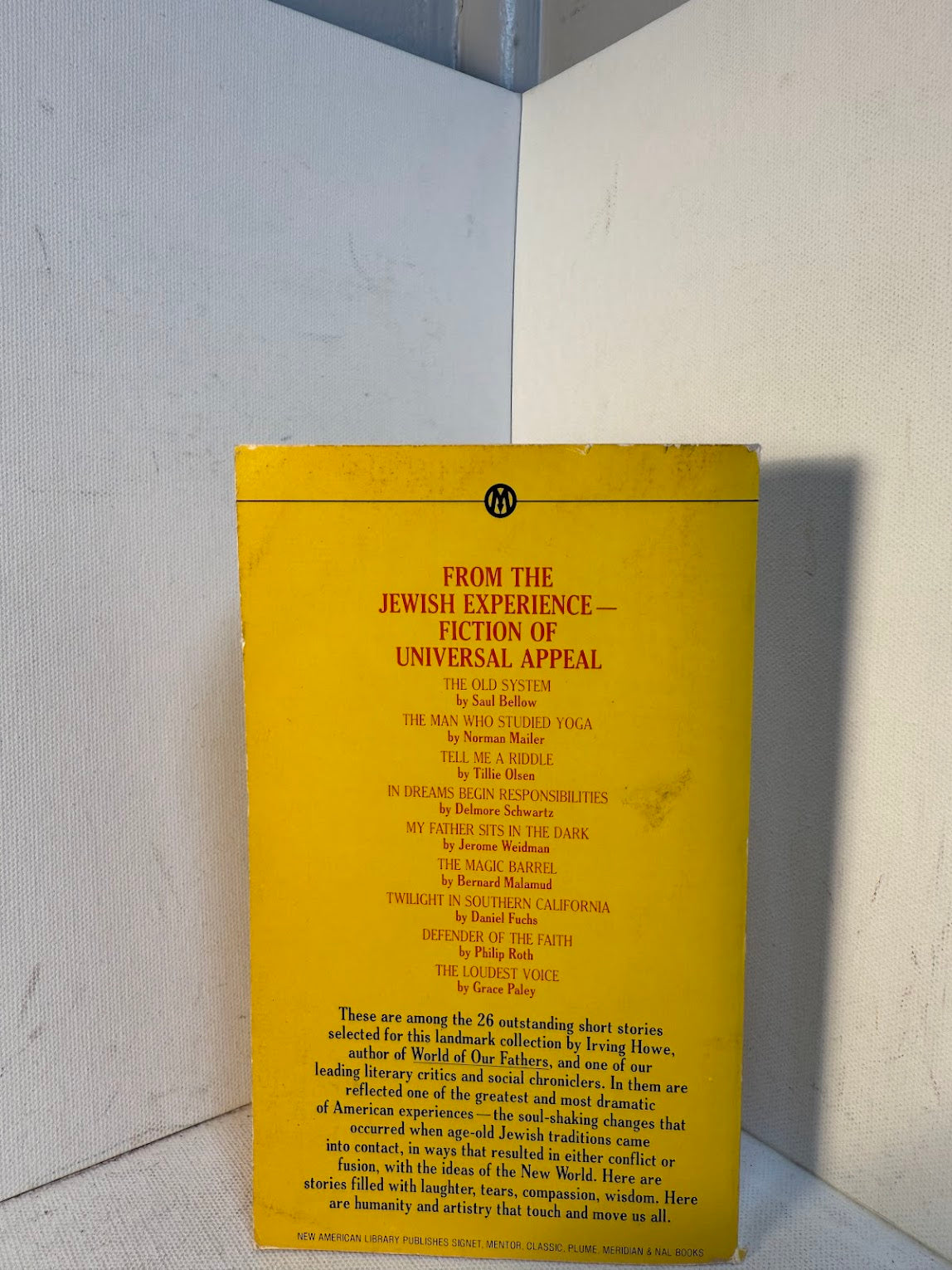 Jewish American Stories edited by Irving Howe