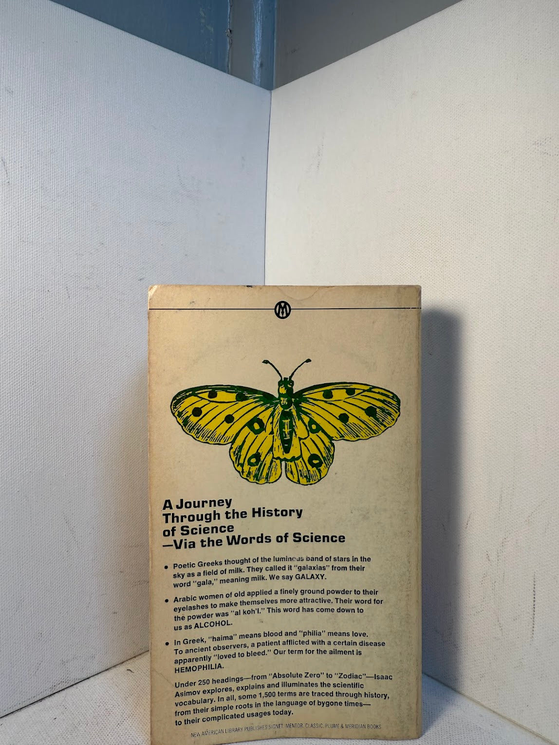 Words of Science and the History Behind Them by Isaac Asimov