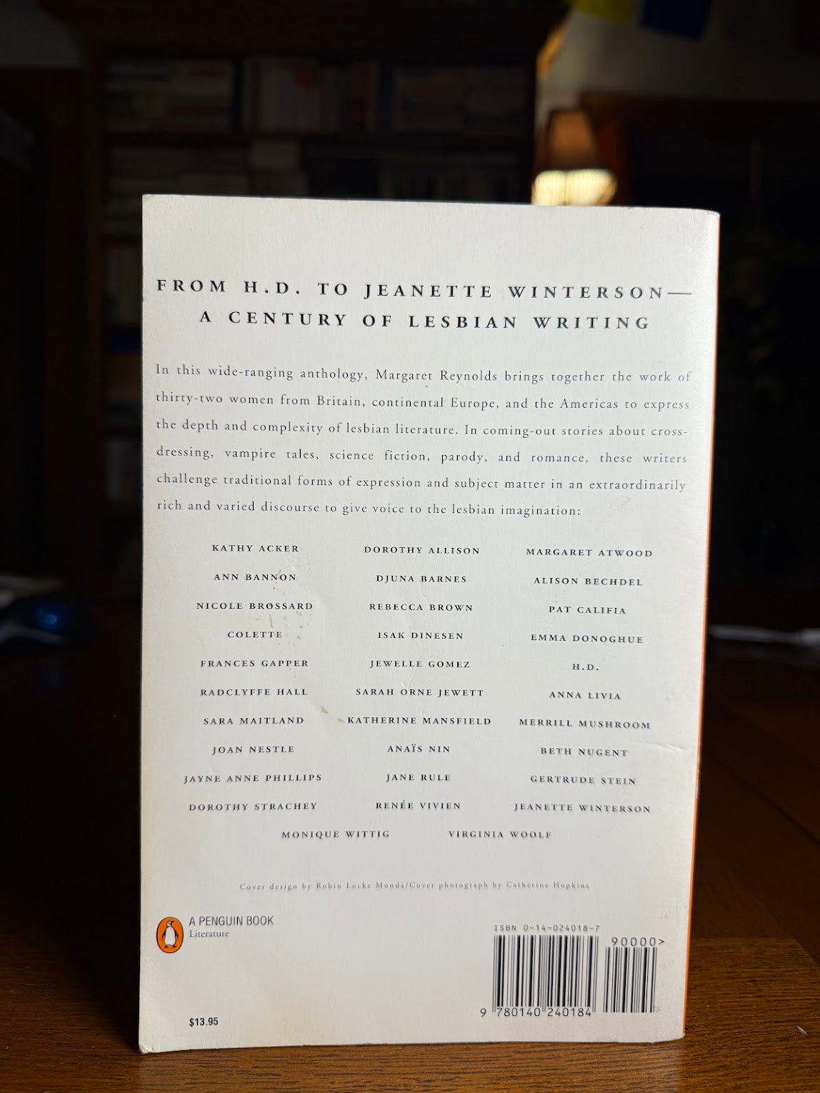 The Penguin Book of Lesbian Short Stories edited by Margaret Reynolds