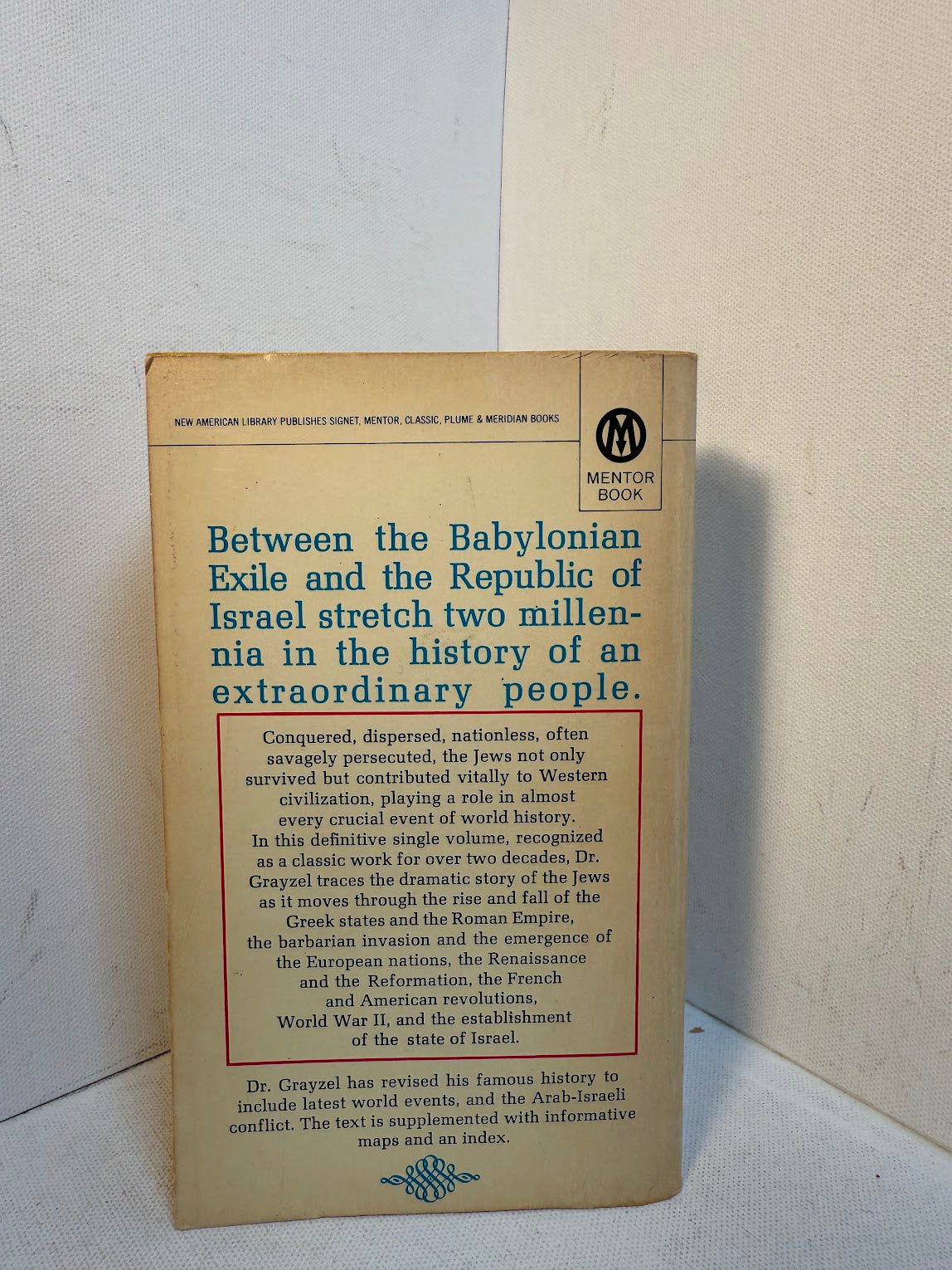 A History of the Jews by Solomon Grayzel