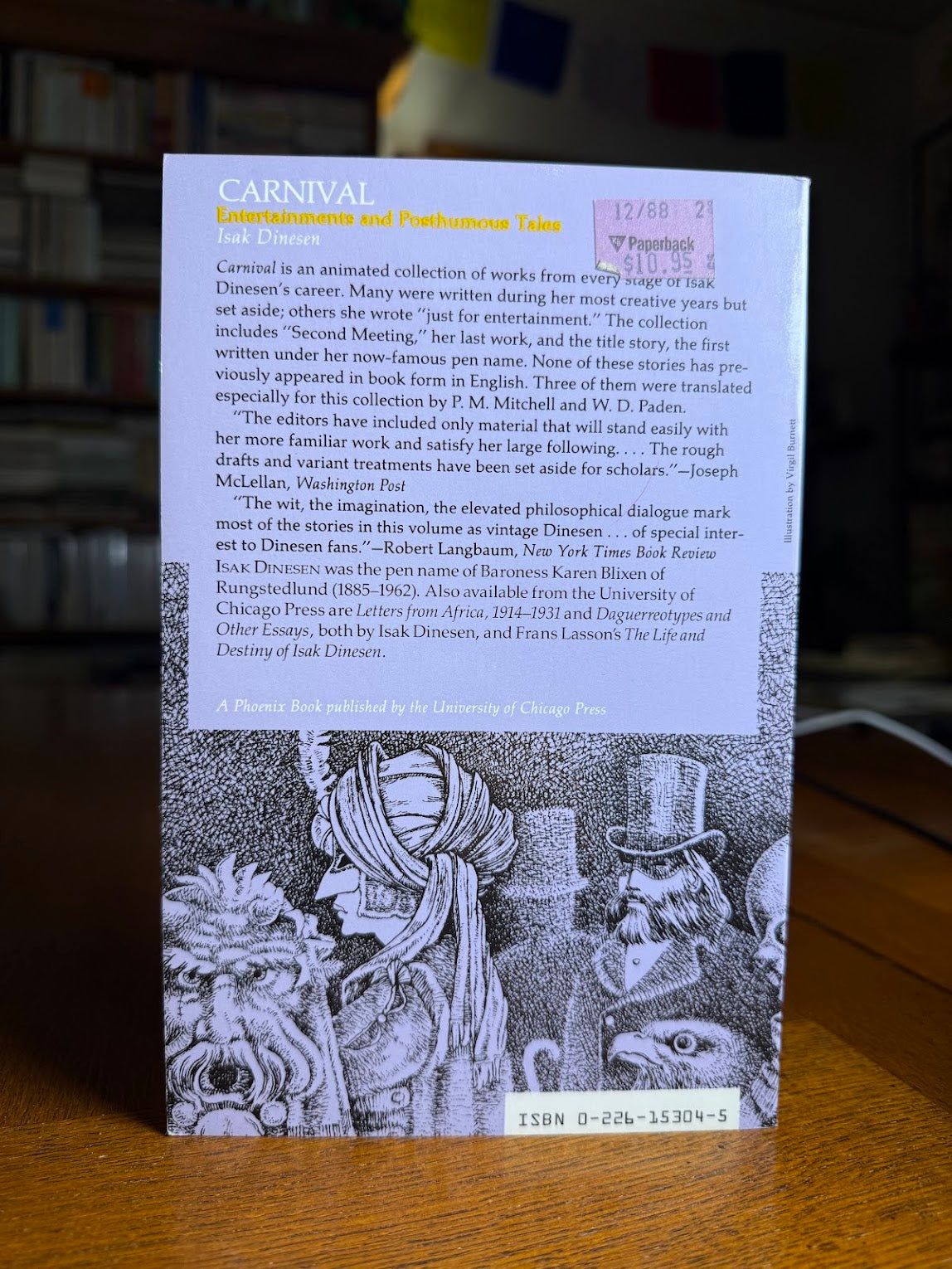 Carnival by Isak Dinesen