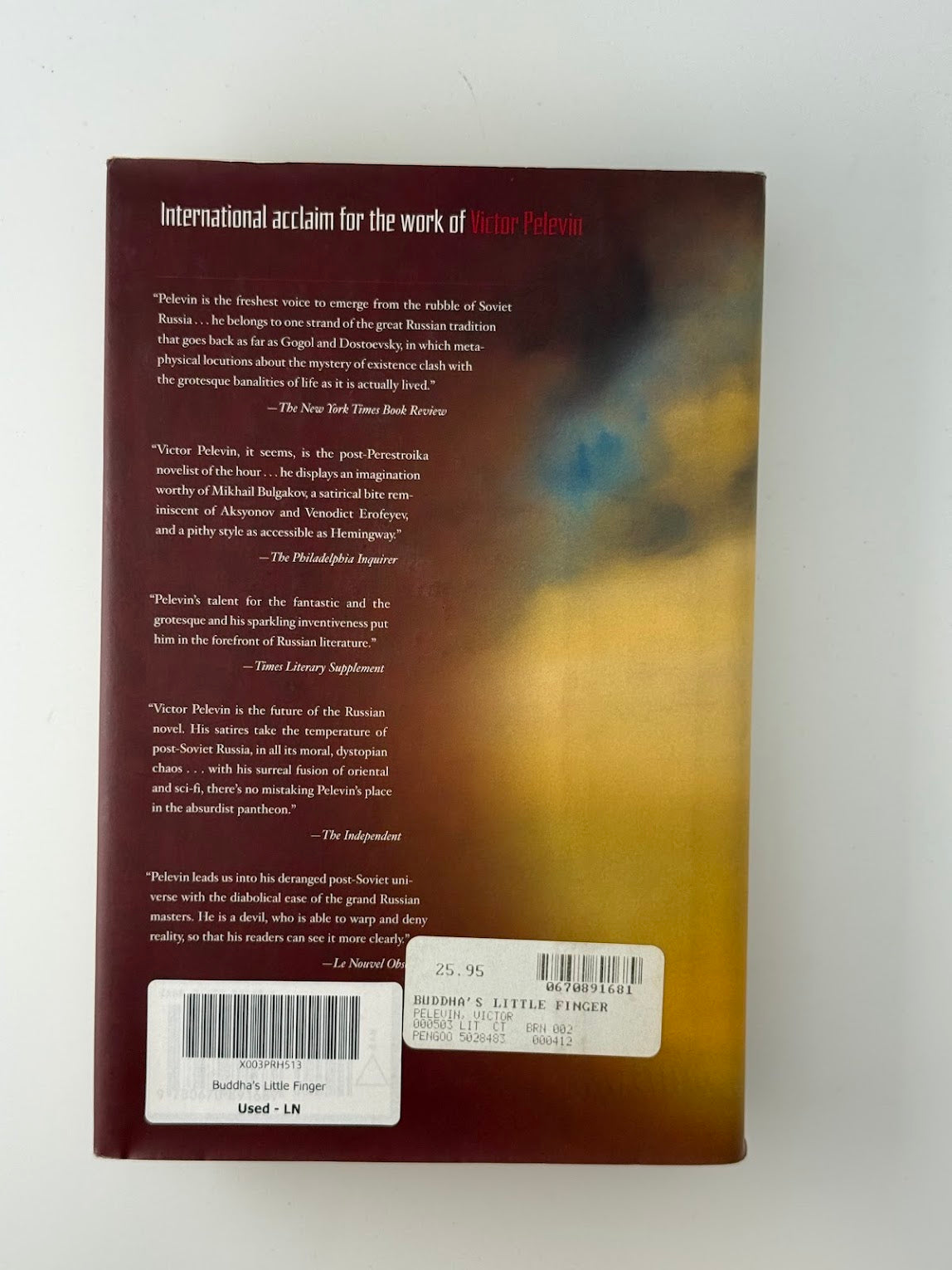 Buddha's Little Finger by Victor Pelevin