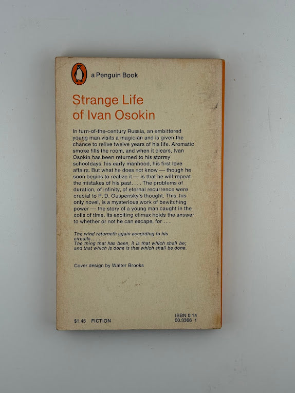 Strange Life of Ivan Osokin by P.D. Ouspensky