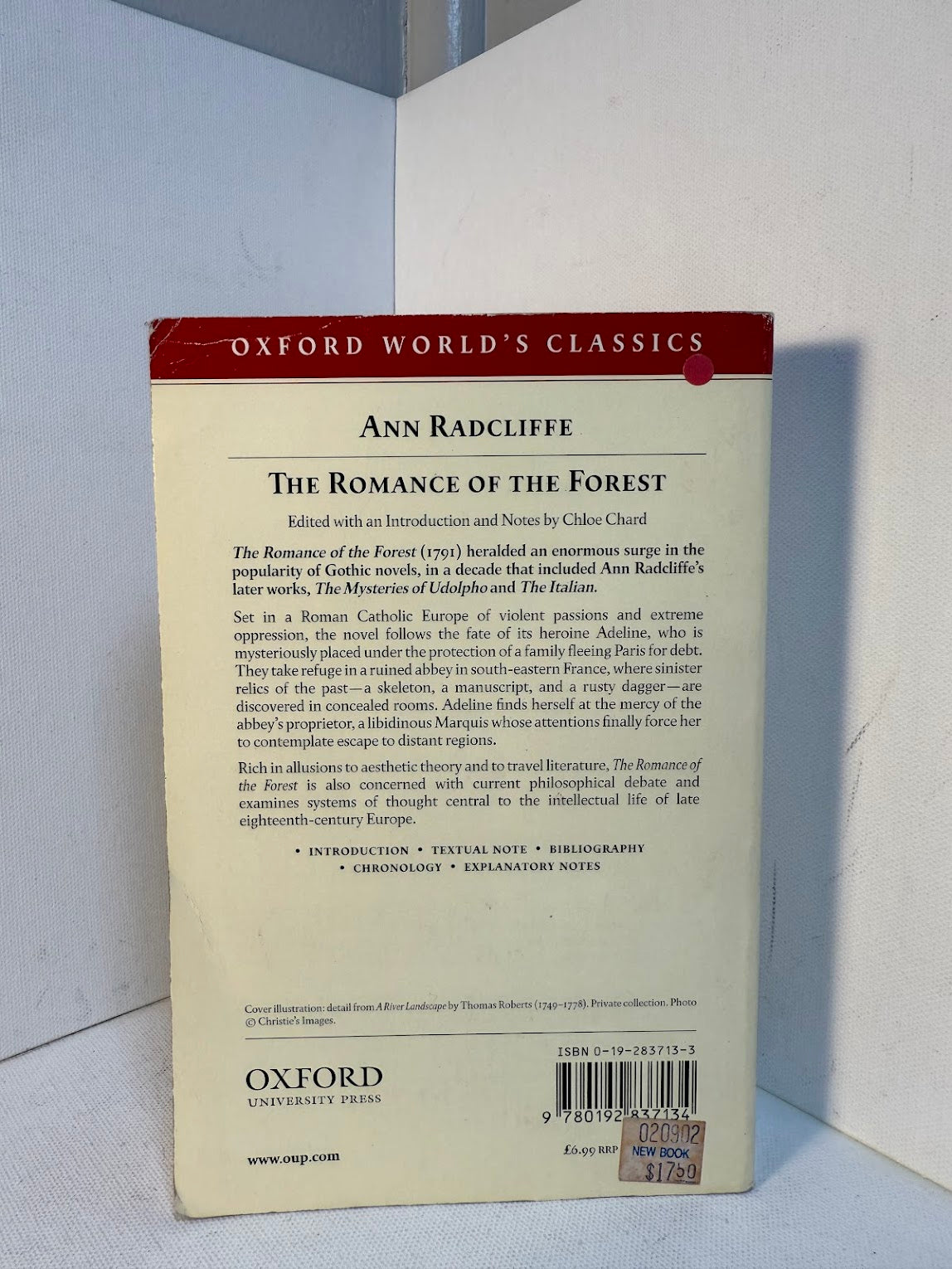 The Romance of the Forest by Ann Radcliffe