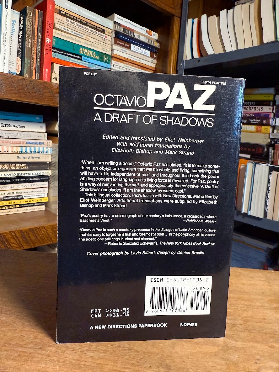 A Draft of Shadows by Octavio Paz