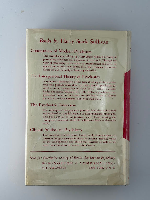 The Psychiatric Interview by Harry Stack Sullivan