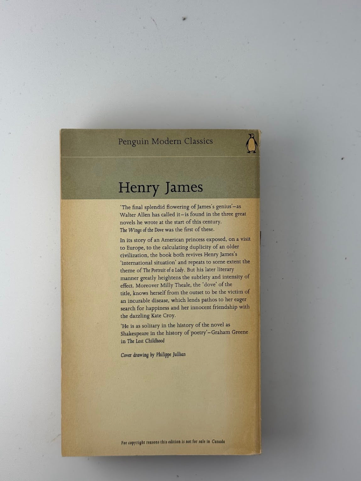 The Wings of the Dove by Henry James