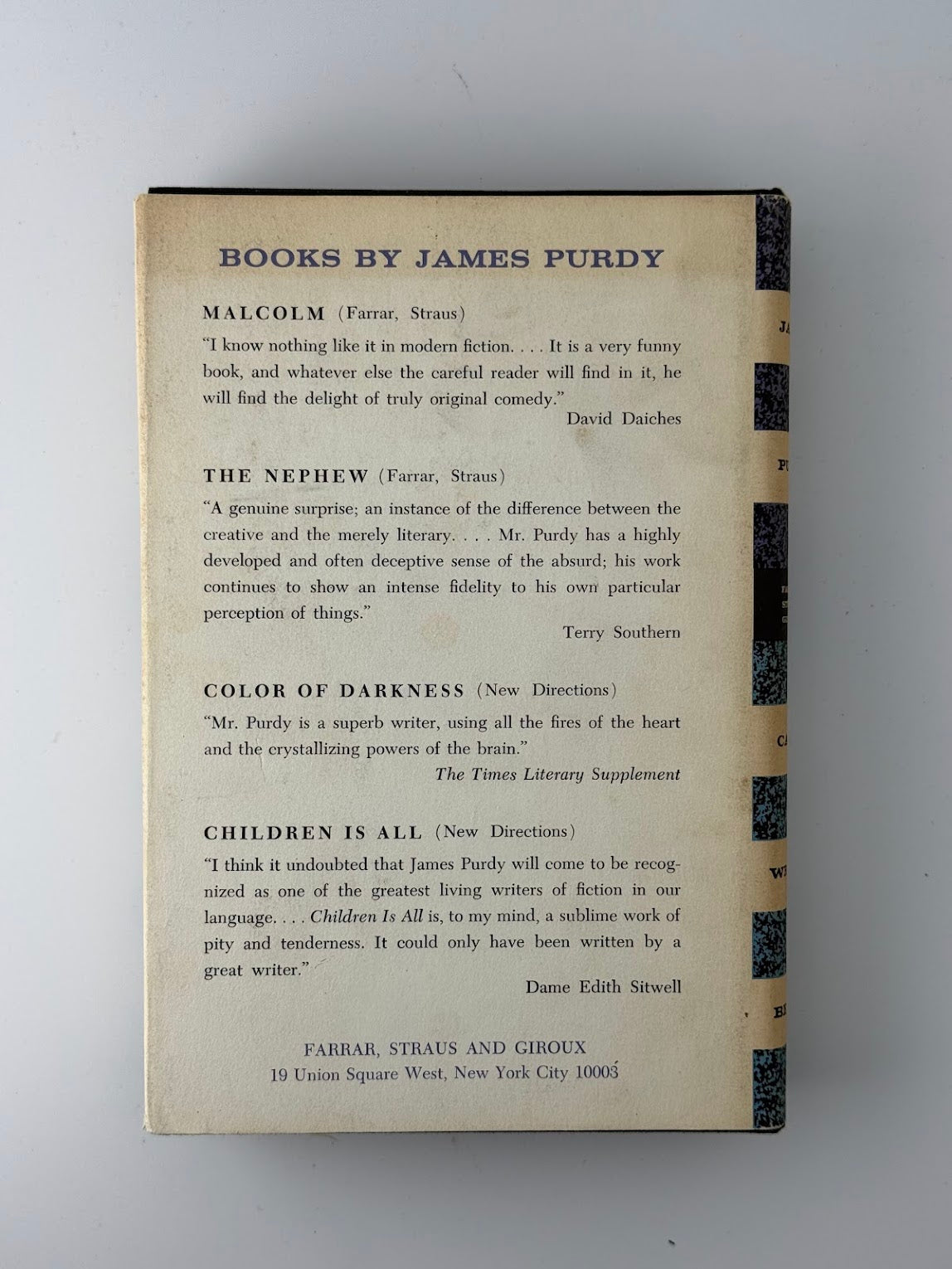 Cabot Wright Begins by James Purdy