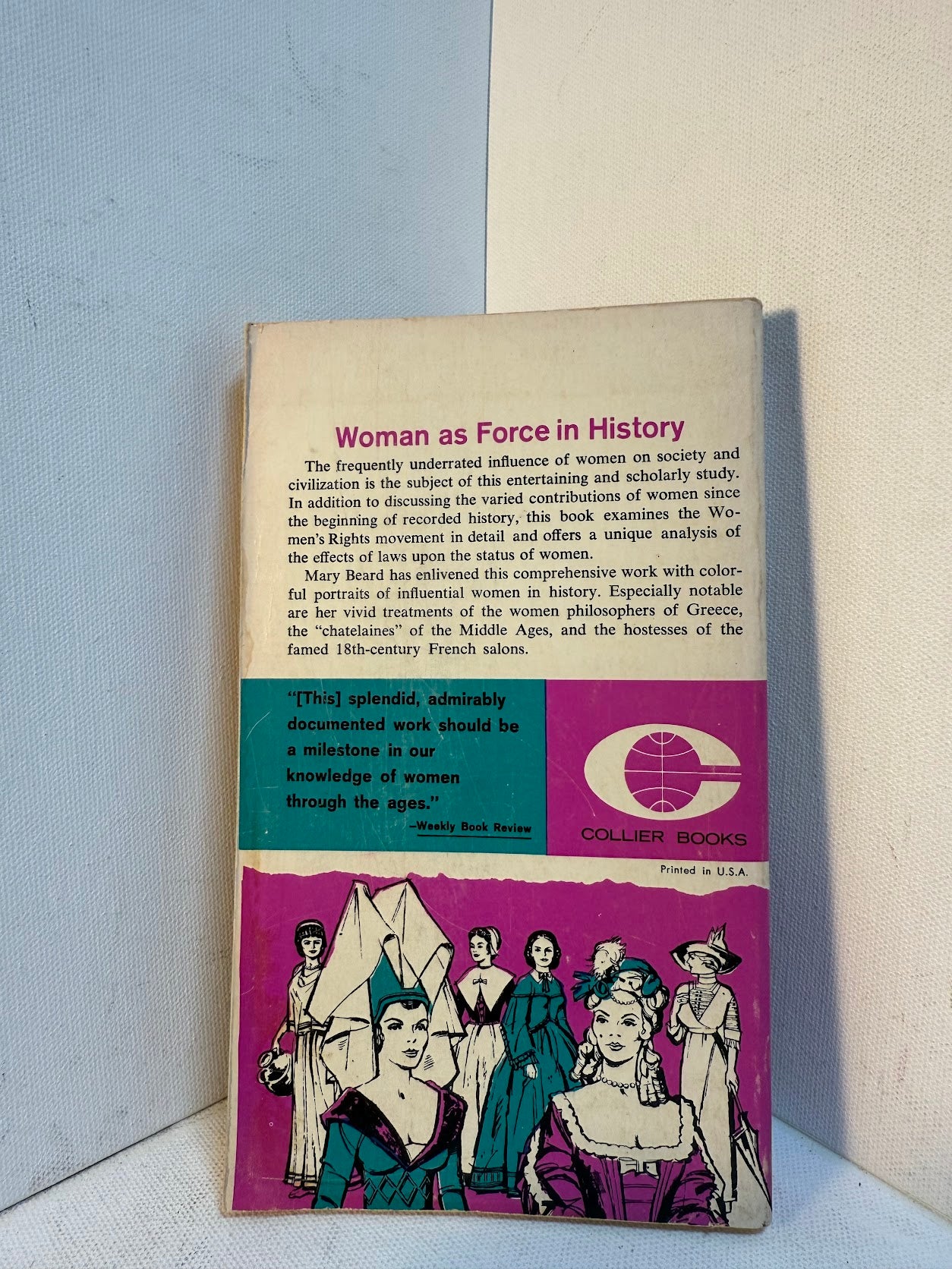 Woman as Force in History by Mary R. Beard