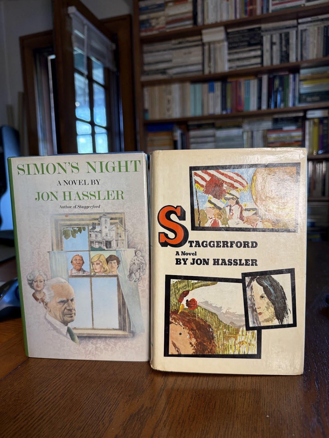 (Signed) Simon's Night & Staggerford by Jon Hassler