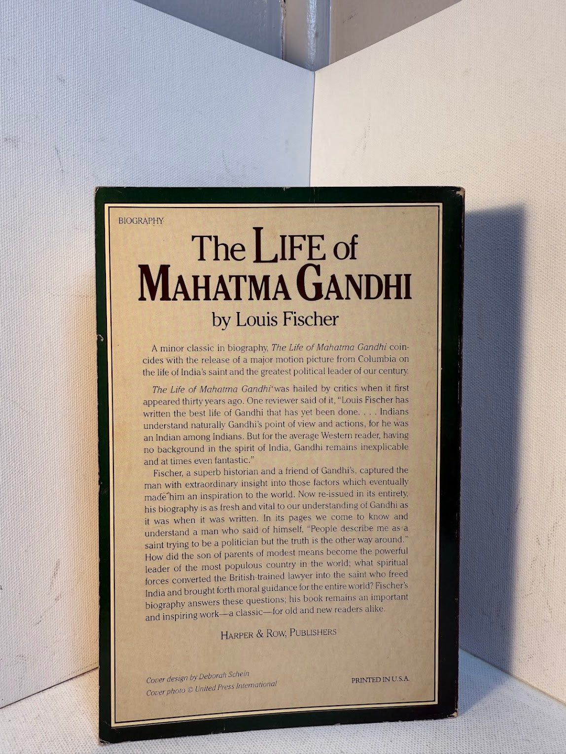 The Life of Mahatma Gandhi by Louis Fischer