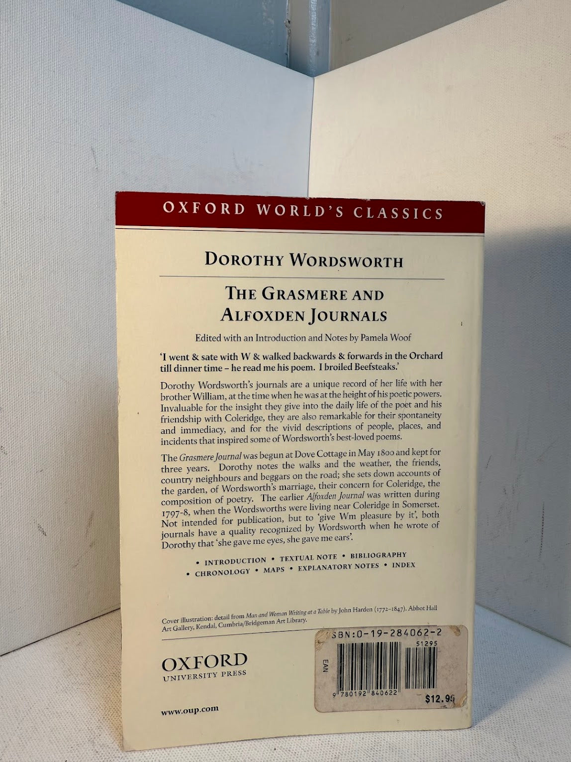 The Grasmere and Alfoxden Journals by Dorothy Wordsworth