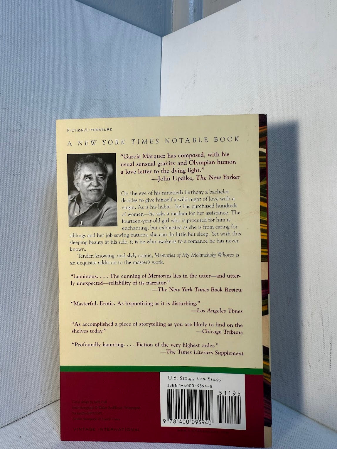 Memories of my Melancholy Whores by Gabriel Garcia Marquez