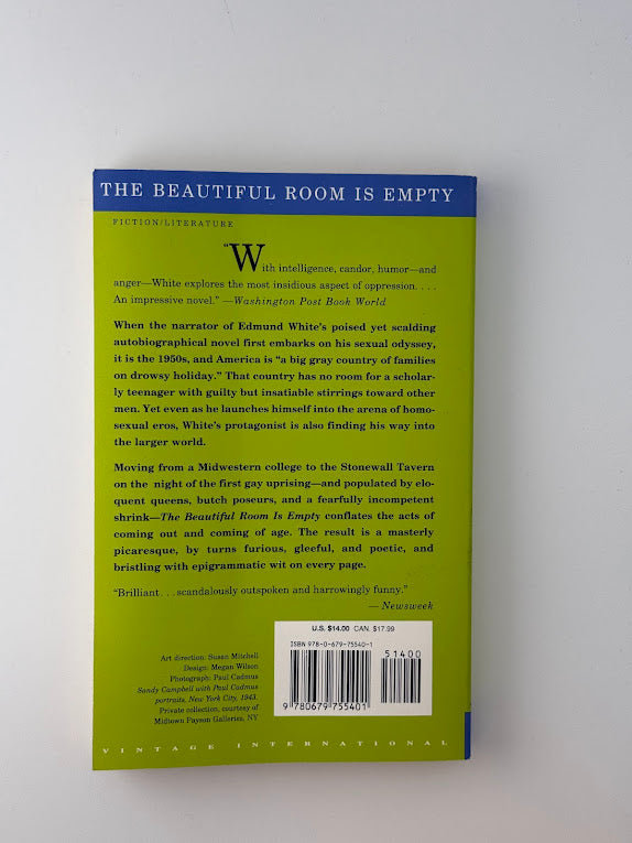 The Beautiful Room Is Empty by Edmund White