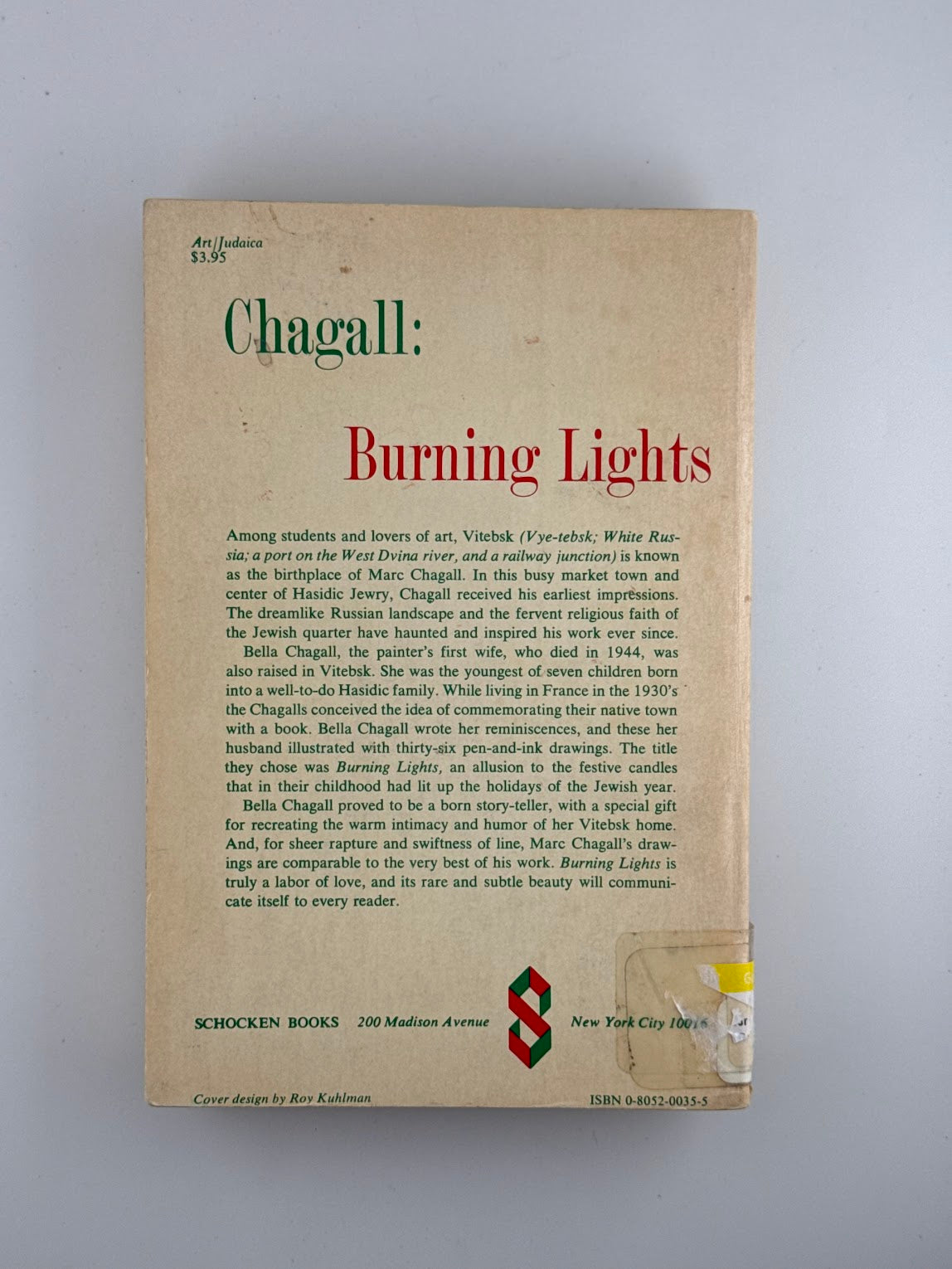 Chagall: Burning Lights