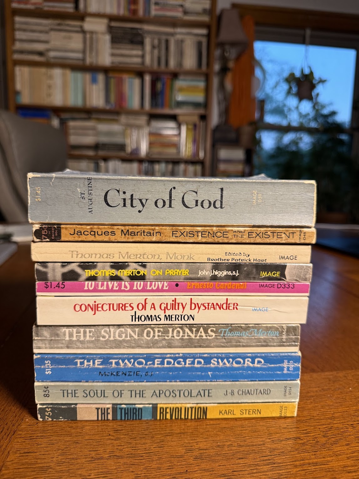 Lot of vintage Image Christianity paperbacks
