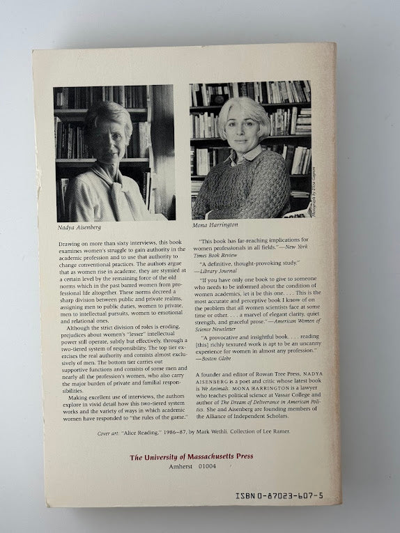 Women of Academe by Nadya Aisenberg and Mona Harrington
