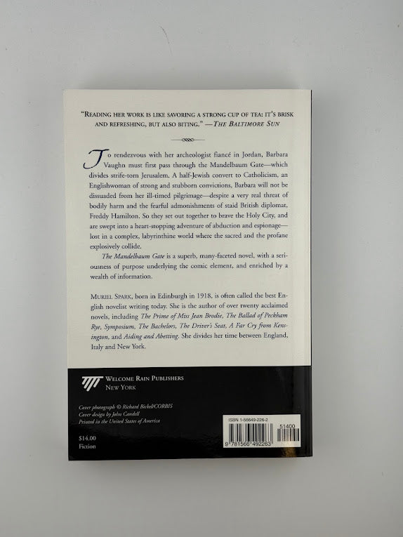 The Mandelbaum Gate by Muriel Spark