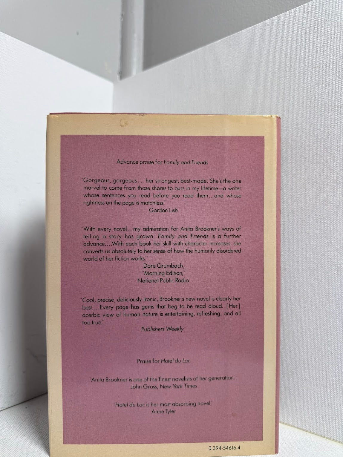 Family and Friends by Anita Brookner