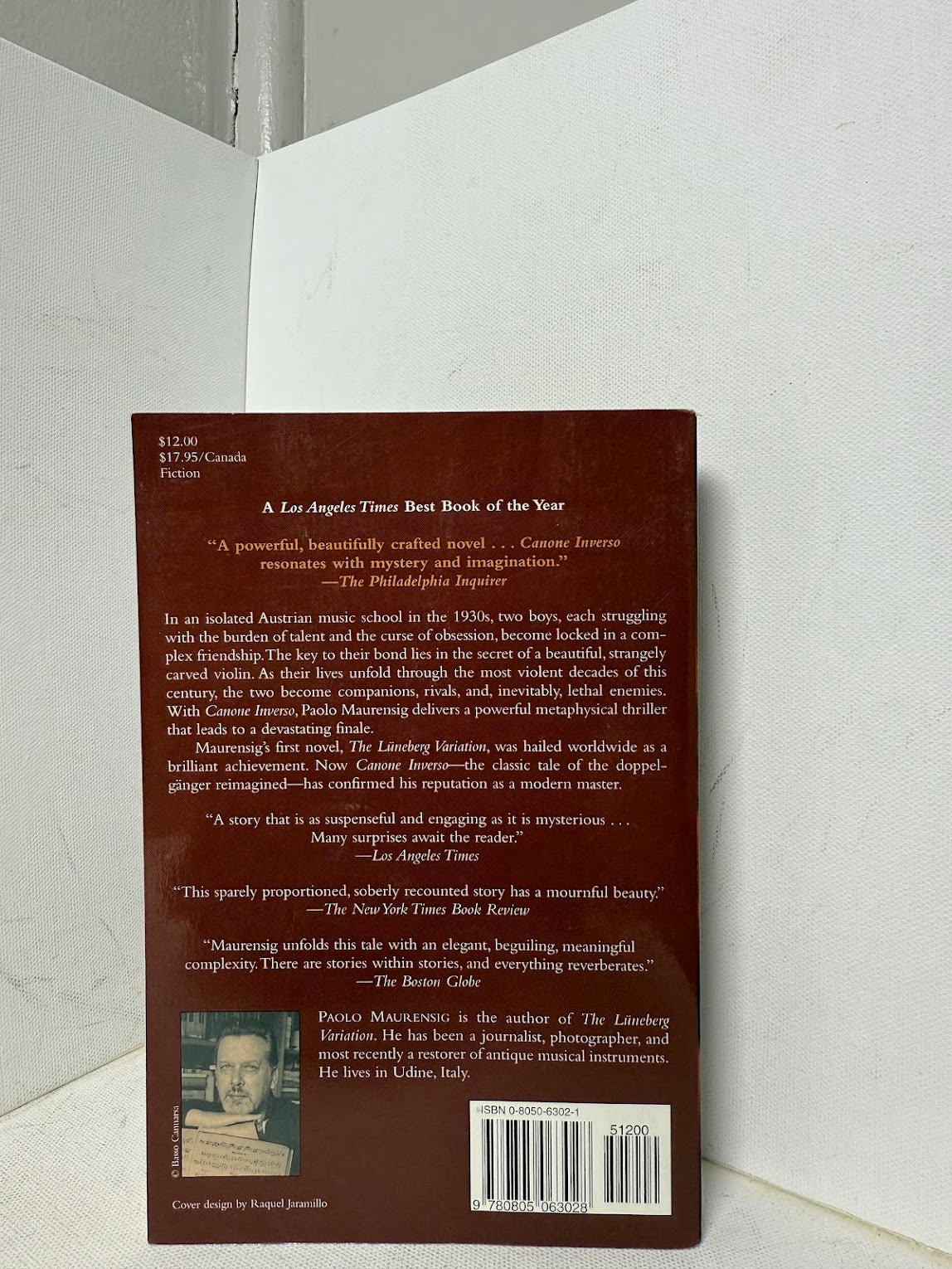 Canone Inverso by Paolo Maurensig