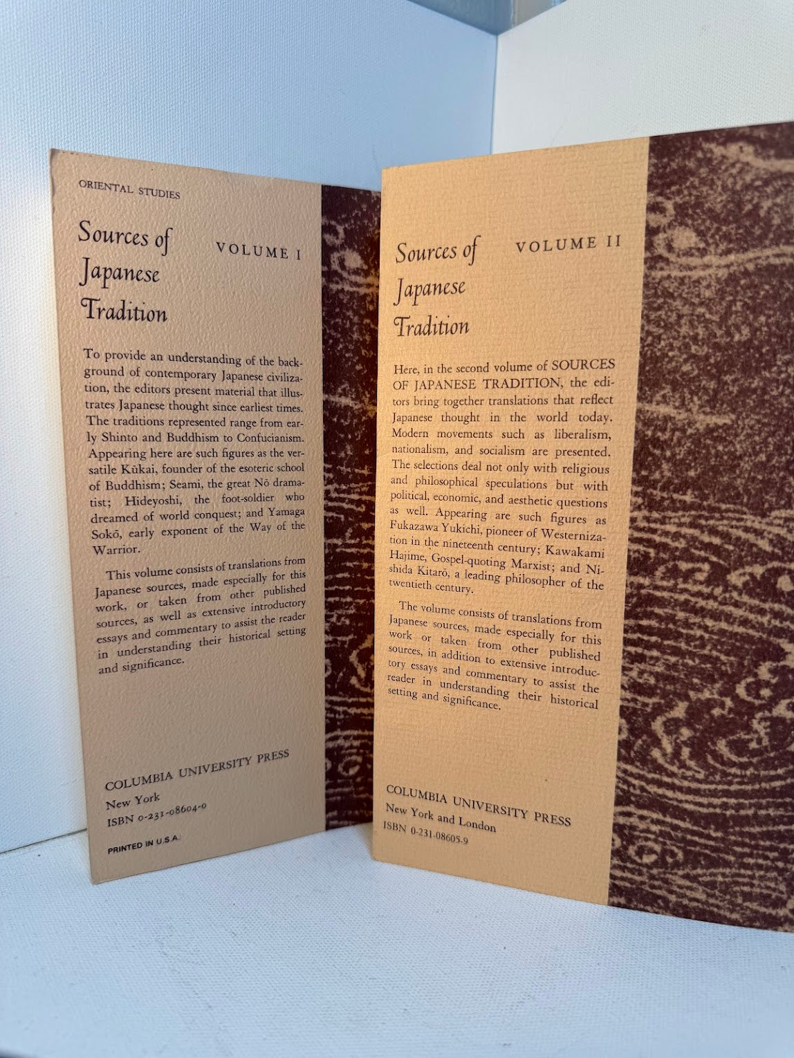 2 Volume Sources of Japanese Tradition
