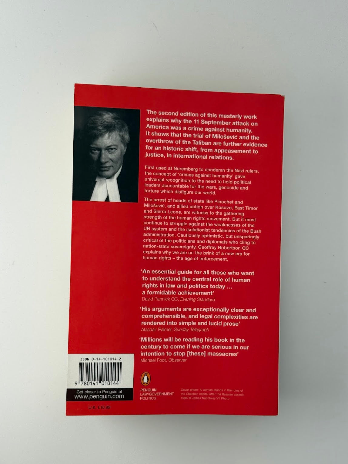 Crimes Against Humanity - The Struggle for Global Justice by Geoffrey Robertson